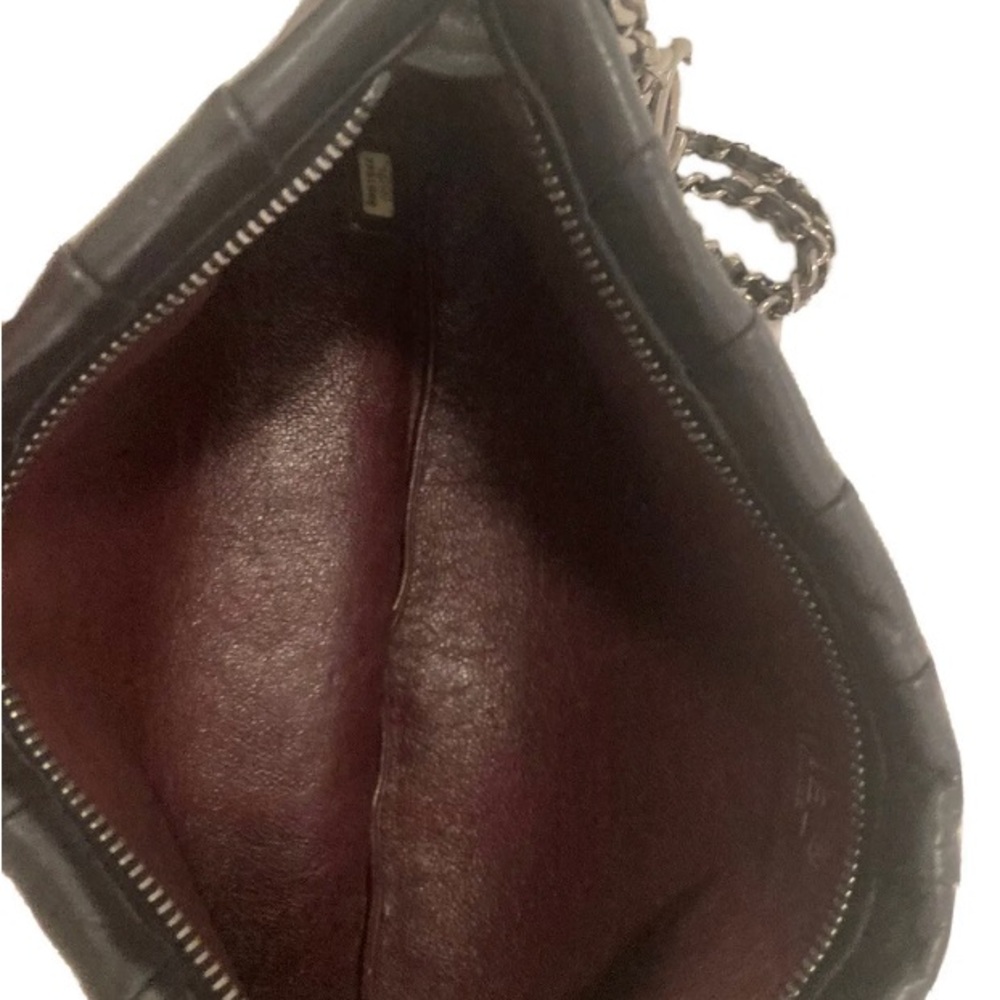 Celebrity Stylist Archive | Vintage Chanel Classic Black Lambskin Clutch 2002 - Picture 8 of 9